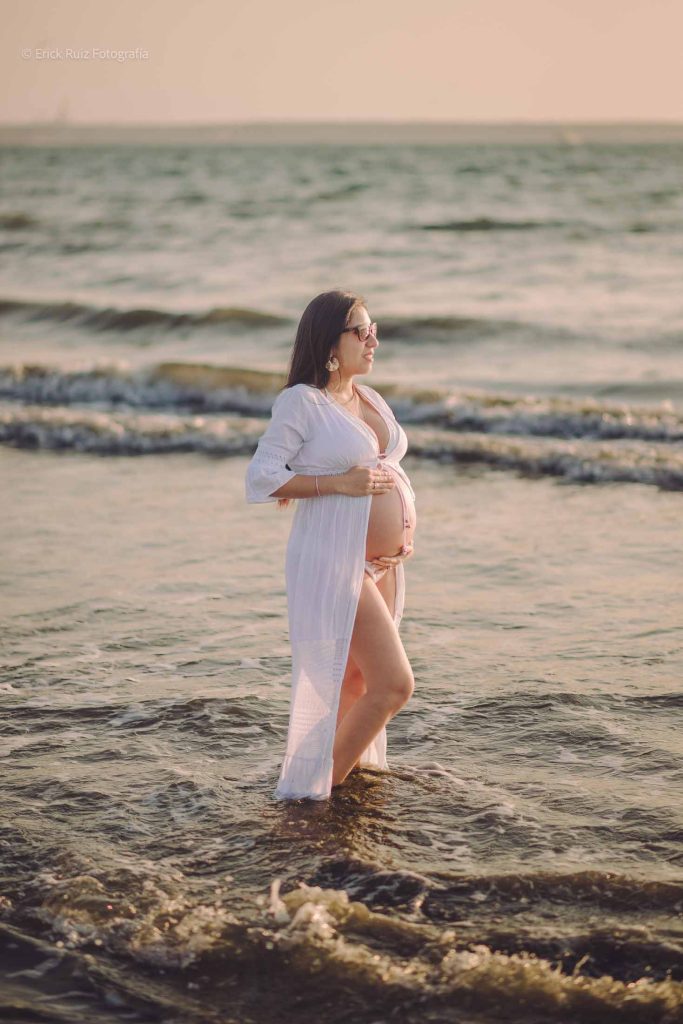 Gestante Zaira en Colán